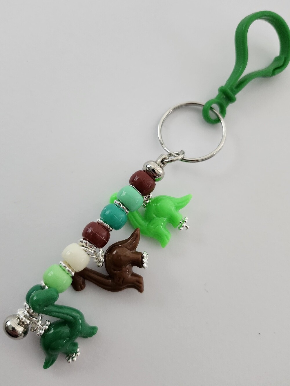 Dinosaur Backpack Zipper Charm